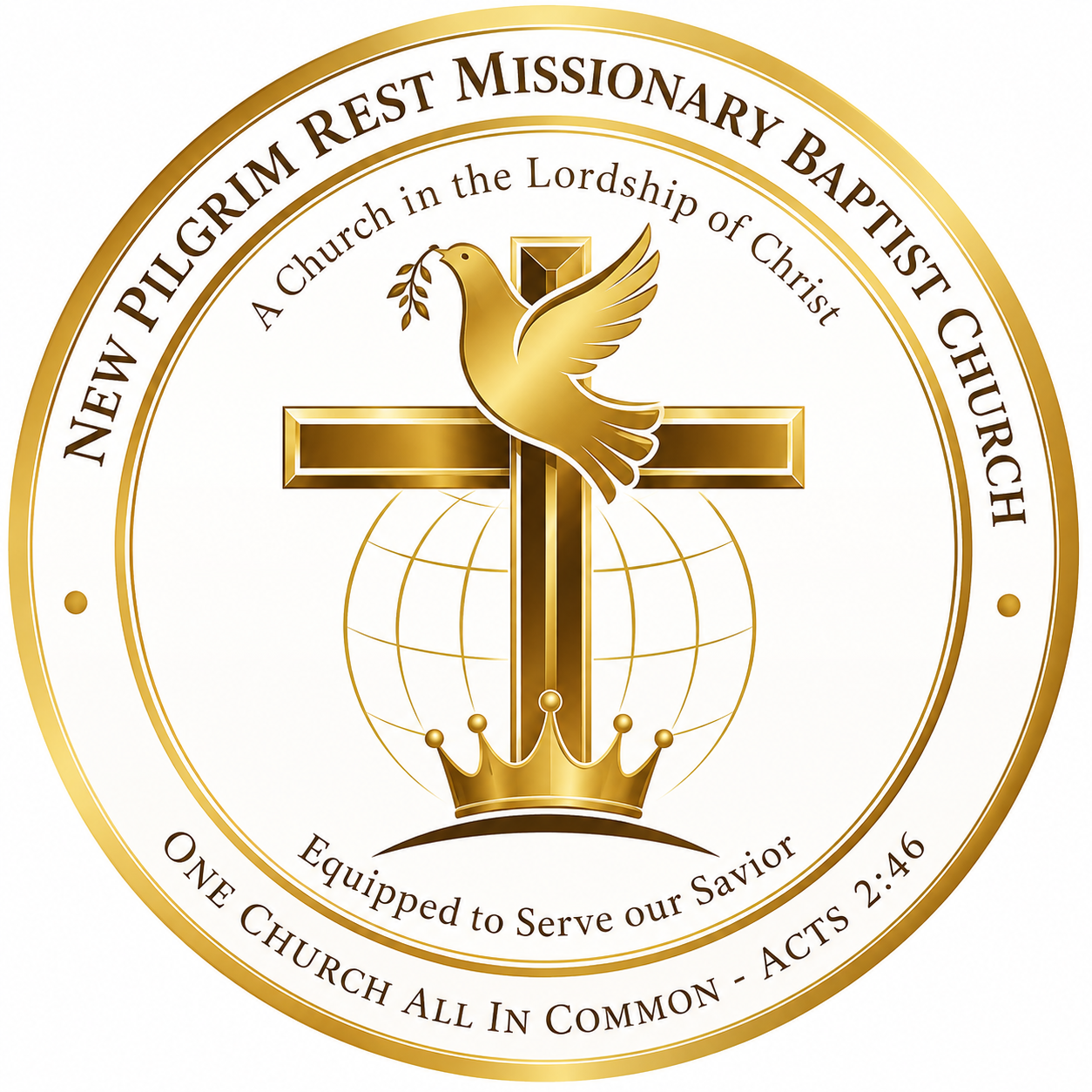 New Pilgrim Rest Missionary Baptist Church seal